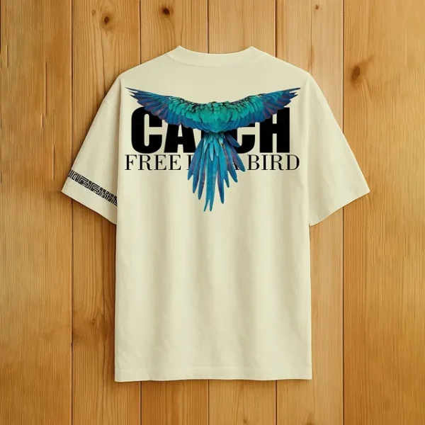 Catch The Free Bird Oversized Tee