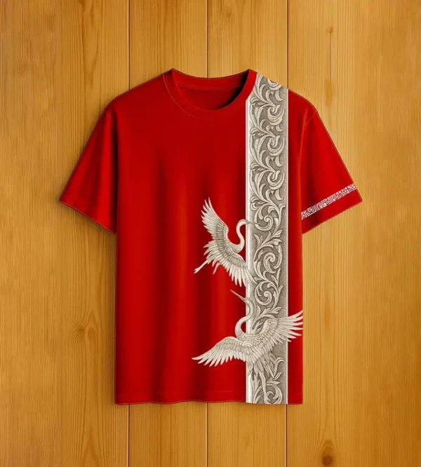 Imperial Crane Oversized Tee