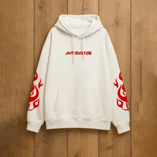 AntiSocial Flame Hoodie