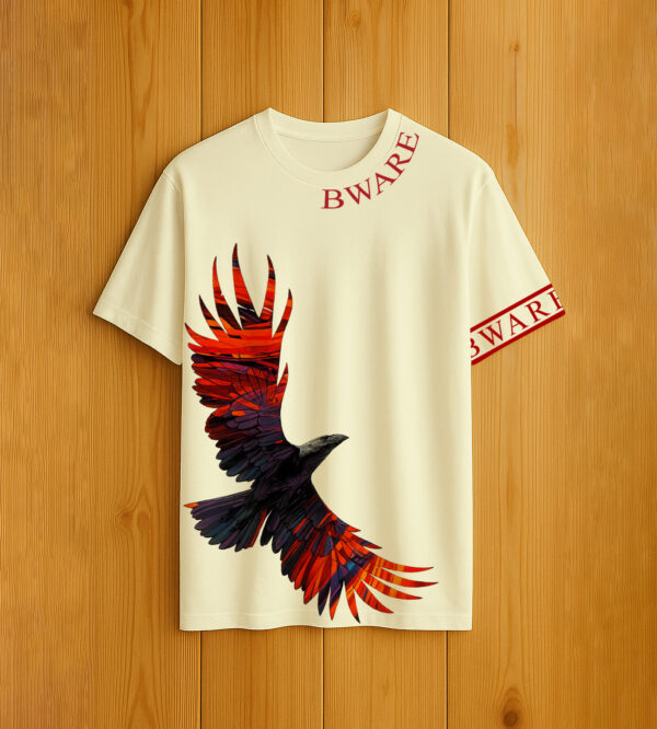BWARE Raven Wing Oversized T-Shirt | Premium Streetwear Tee